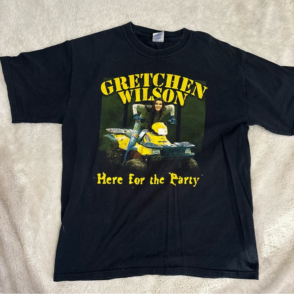 Gretchen Wilson 2004 here for the party tour tee
